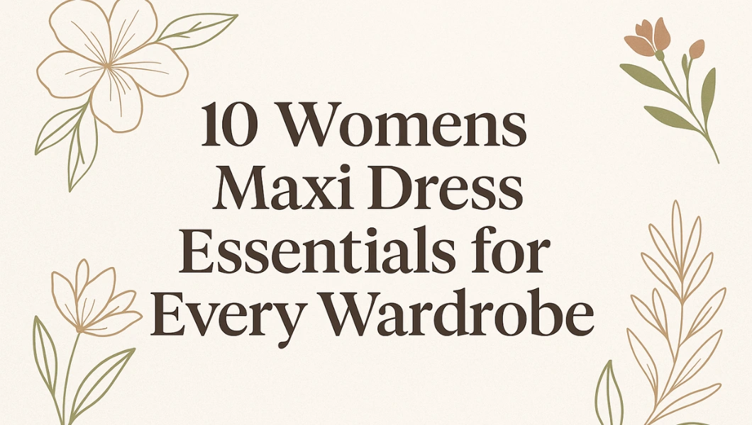 10 Womens Maxi Dress Essentials for Every Wardrobe