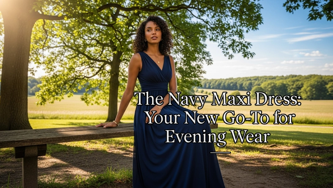 The Navy Maxi Dress: Your New Go-To for Evening Wear