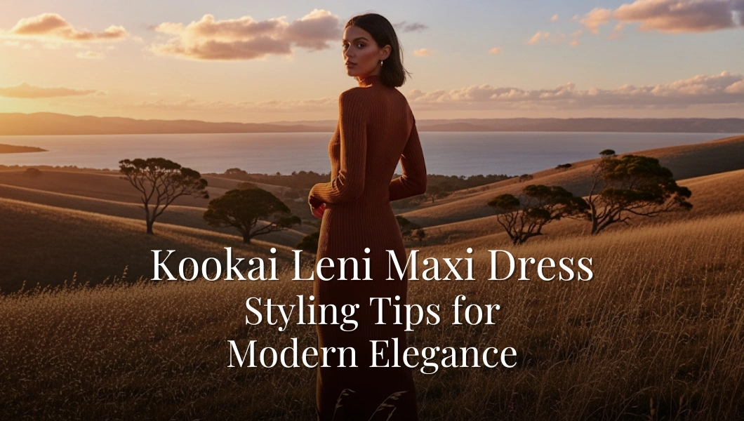 Kookai Leni Maxi Dress Styling Tips for Modern Elegance