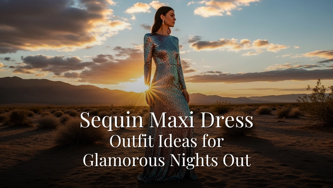 Sequin Maxi Dress Outfit Ideas for Glamorous Nights Out