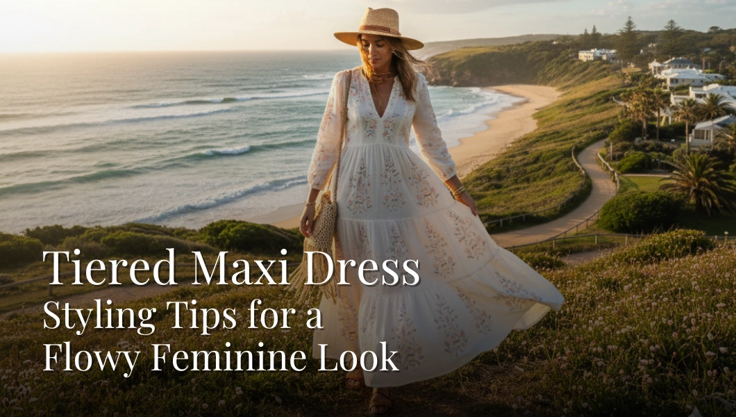 Tiered Maxi Dress Styling Tips