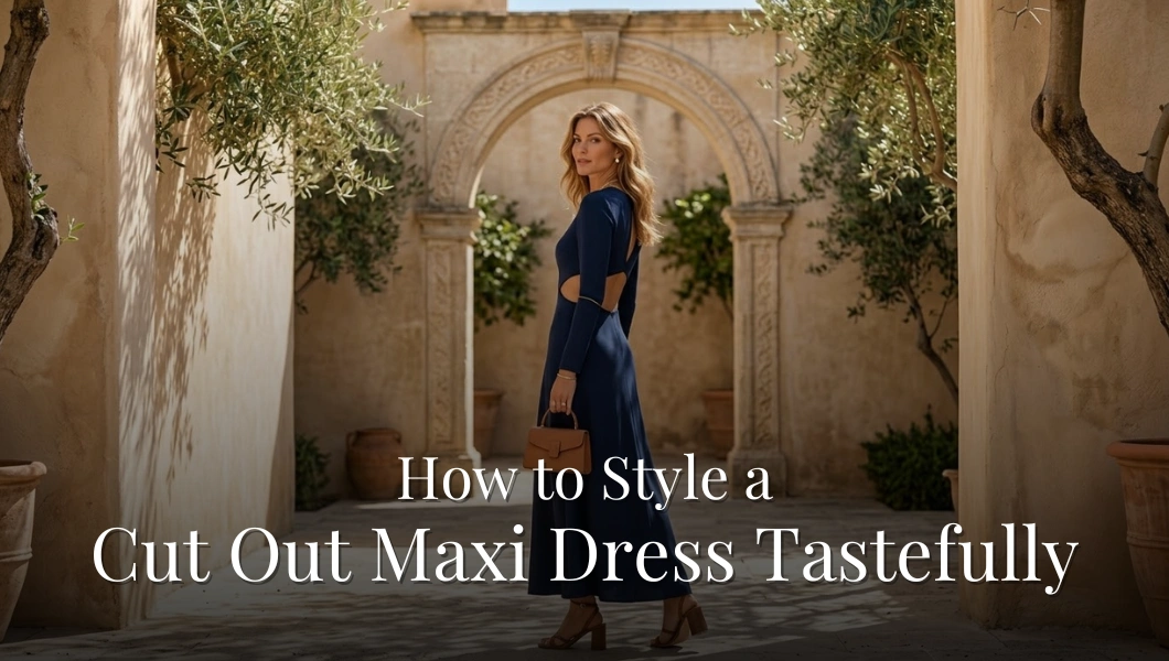 how to cut out maxi dress